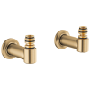 BRIZO Kintsu Wall Mount Tub Filler Unions — Luxe Gold