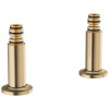BRIZO Kintsu Deck Mount Tub Filler Unions — Luxe Gold