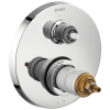 BRIZO Litze TempAssure Thermostatic Valve with 3-Function Diverter Trim - Less Handles — Chrome