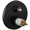 BRIZO Litze TempAssure Thermostatic Valve with 6-Function Diverter Trim - Less Handles — Matte Black
