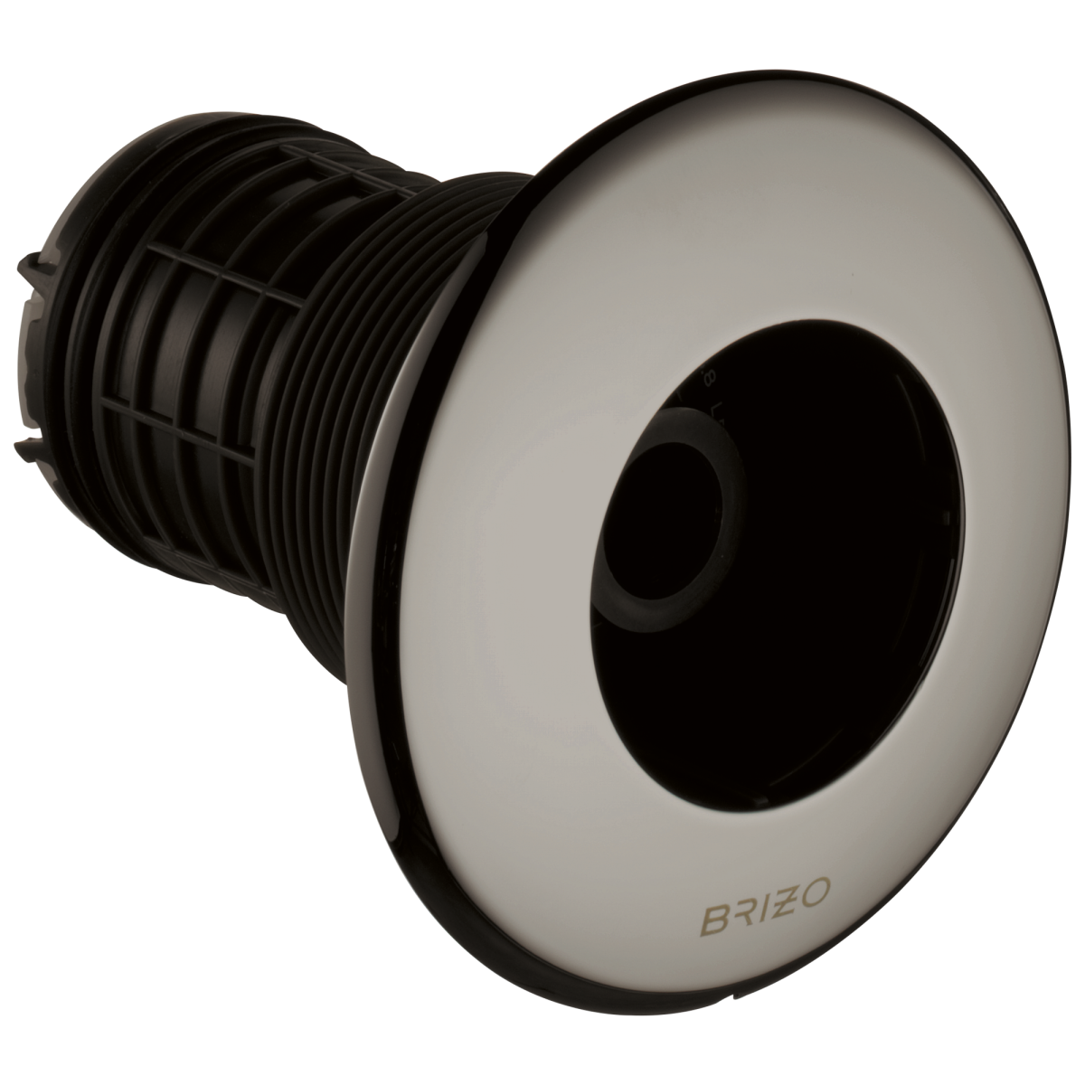 BRIZO Other Hydrachoice Max Round Body Spray Trim — Brilliance Black Onyx