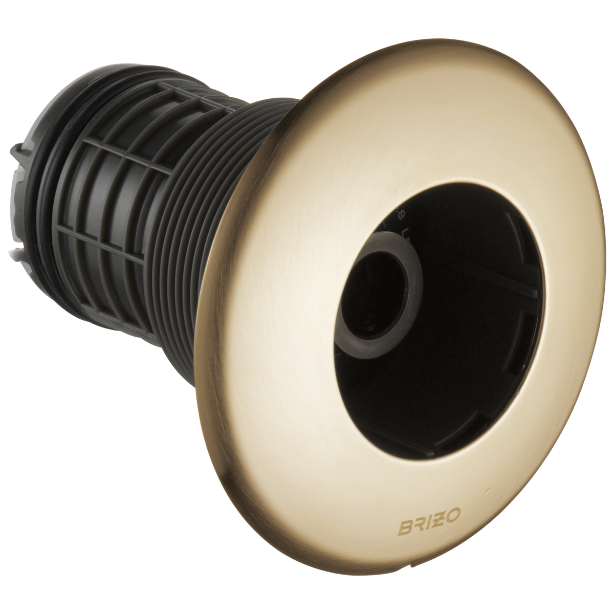 BRIZO Essential Shower Hydrachoice Max Round Body Spray Trim — Luxe Gold