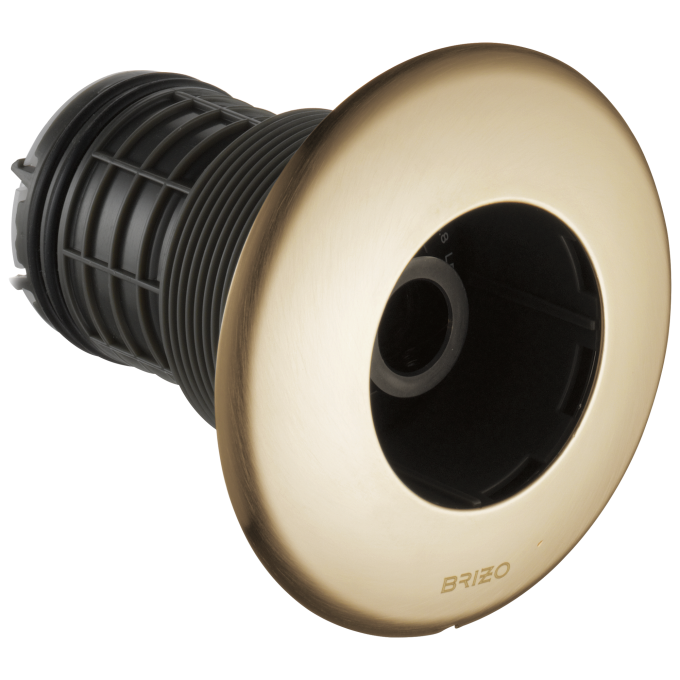BRIZO Essential Shower Hydrachoice Max Round Body Spray Trim — Luxe Gold