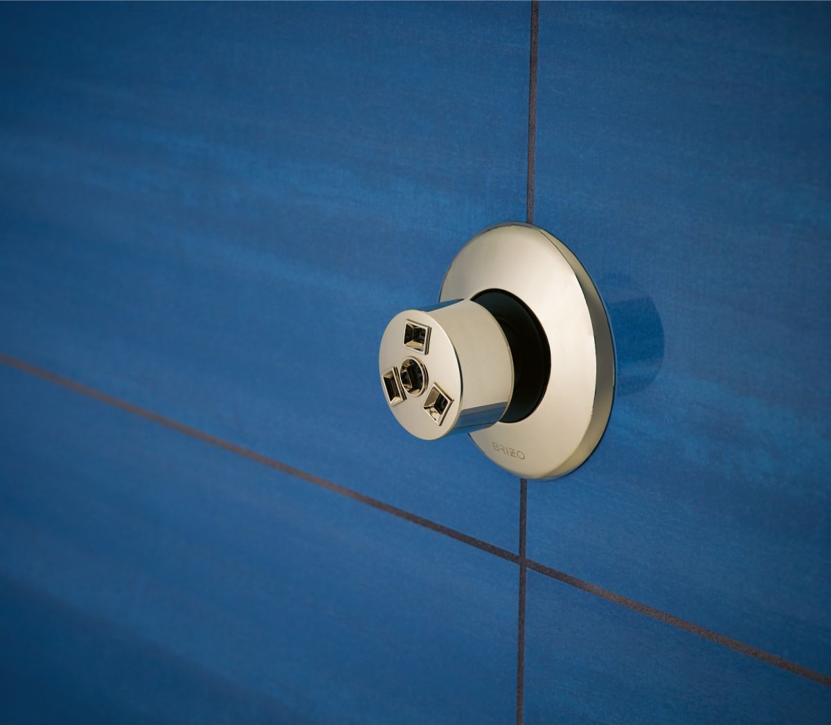BRIZO Essential Shower Hydrachoice Max Round Body Spray Trim — Polished Nickel