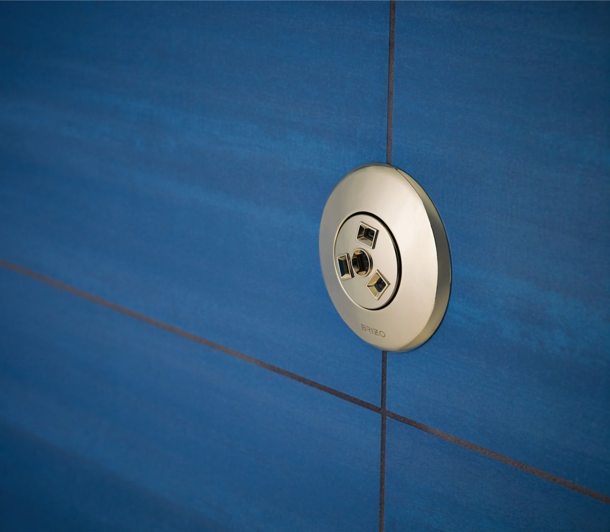 BRIZO Essential Shower Hydrachoice Max Round Body Spray Trim — Polished Nickel