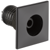 BRIZO Essential Shower Hydrachoice Max Square Body Spray Trim — Matte Black