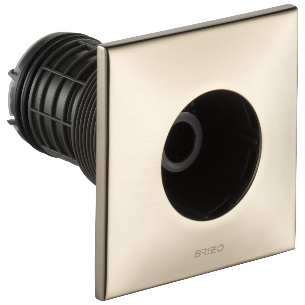BRIZO Essential Shower Hydrachoice Max Square Body Spray Trim — Brushed Nickel