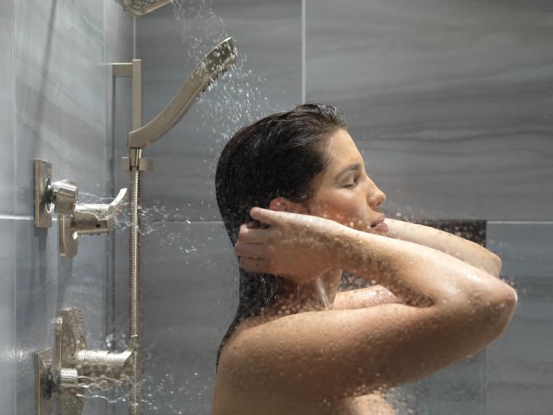 DELTA Universal Showering Components Wall Elbow for Hand Shower — Stainless
