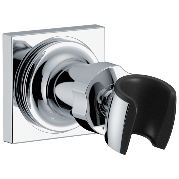 DELTA Universal Showering Components Adjustable Wall Mount for Hand Shower — Lumicoat® Chrome