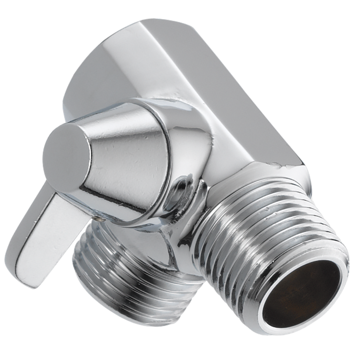 DELTA Universal Showering Components Shower Arm Diverter for Hand Shower — Chrome