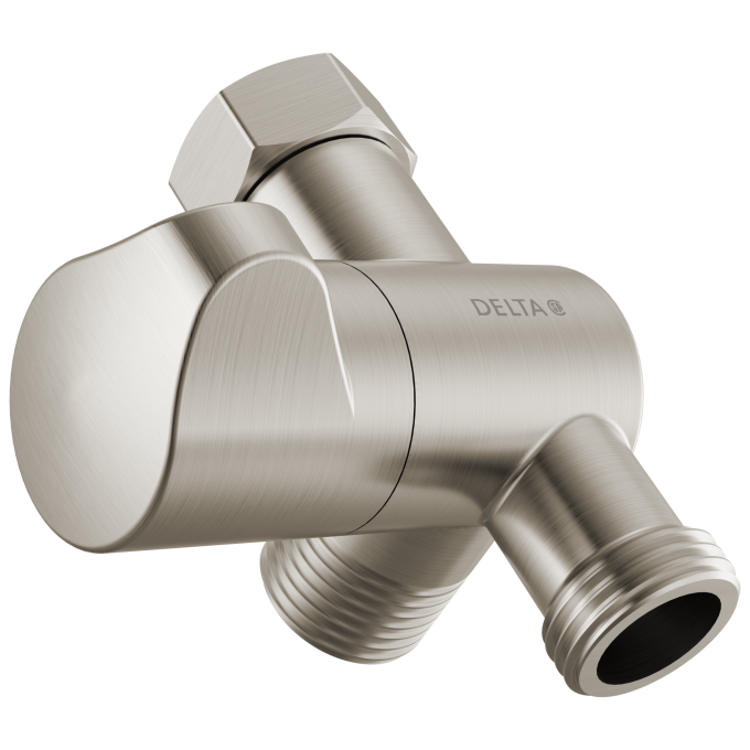 DELTA Universal Showering Components 3-Way Shower Arm Diverter — Stainless
