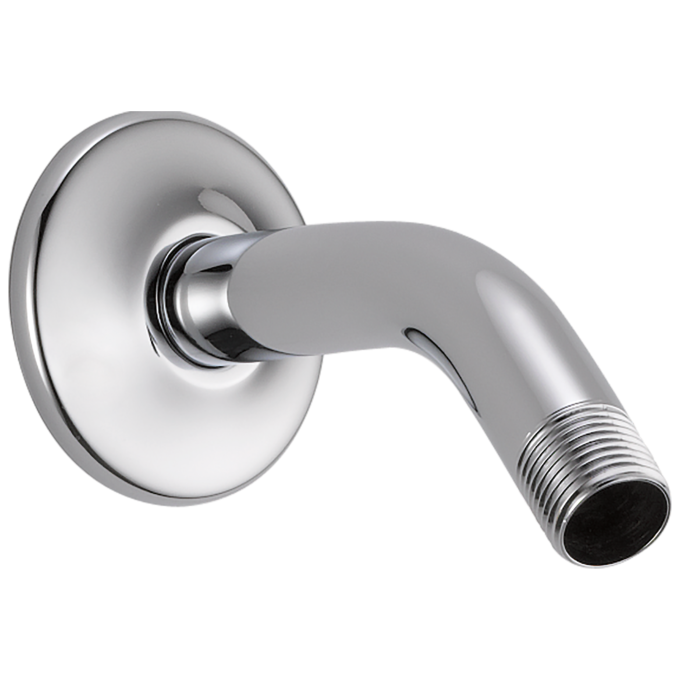DELTA Universal Showering Components Wall Mount Shower Arm & Flange — Chrome