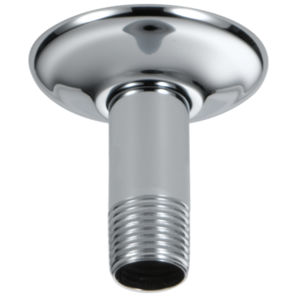 DELTA Universal Showering Components 3" Ceiling Mount Shower Arm and Flange — Chrome