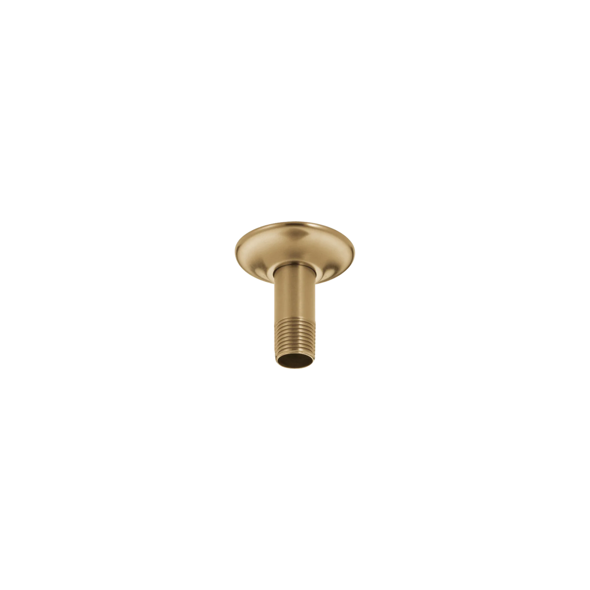 DELTA Universal Showering Components 3" Ceiling Mount Shower Arm and Flange — Champagne Bronze