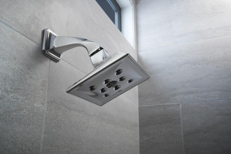 BRIZO Virage RAINCAN SHOWERHEAD WITH H2OKINETIC TECHNOLOGY — Chrome