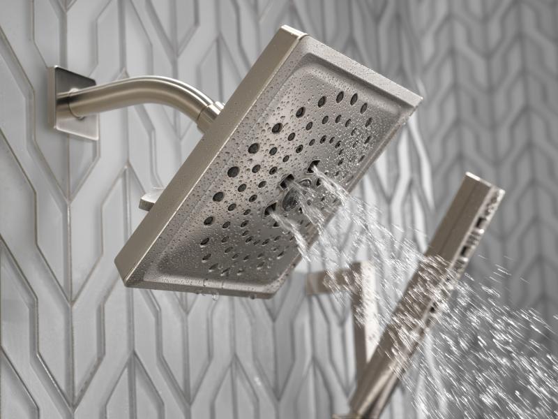 DELTA Zura Monitor 17 Series H2OKINETIC Shower Trim — Stainless